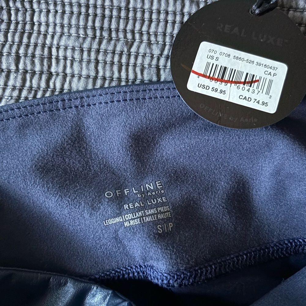 Aerie Real Luxe Leggings - Navy, Brown, Green, White